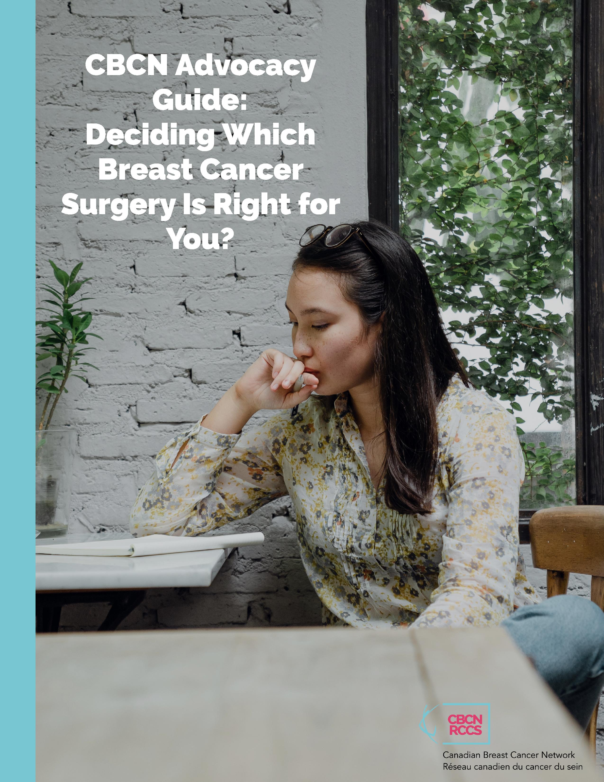 Self-Advocacy Guide - Breast Cancer Surgery